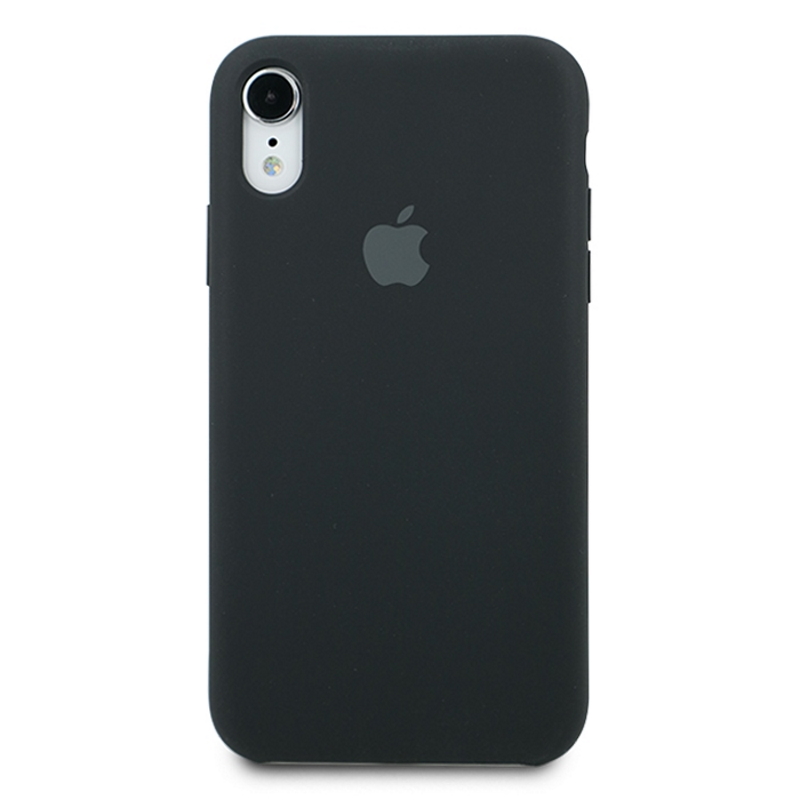 Чехол iPhone XR Silicone Case Black