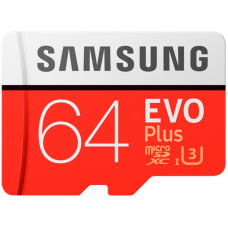 Карта Памяти Samsung microSDHC 64GB EVO Plus