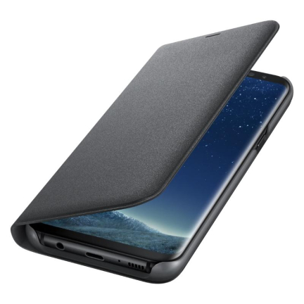 Чехол Galaxy S8 Plus LED View Cover Black