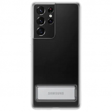Чехол-накладка Galaxy S21 Ultra Clear Standing Cover Transparent