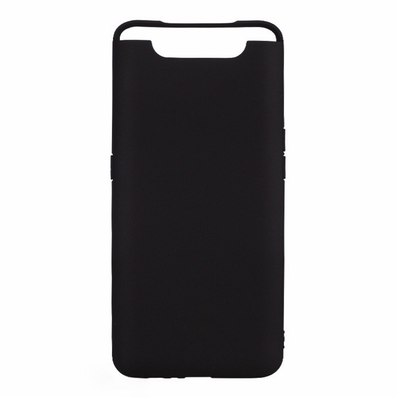 Чехол Galaxy A80 Силикон Case Black Black (Черный)