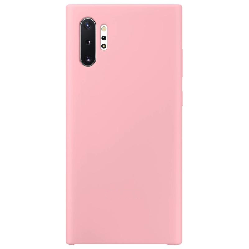 Чехол Galaxy Note 10 Plus Silicone Cover Pink