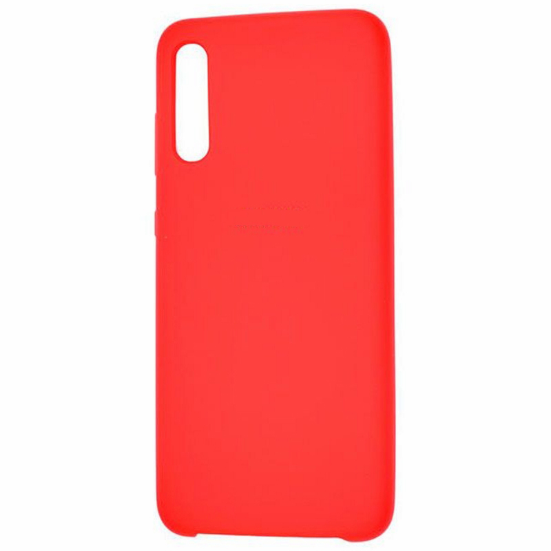 Чехол Galaxy A70 Silicone Cover Red Red (Красный)