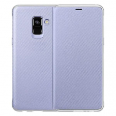 Чехол-книга Galaxy A8 Plus Neon Flip Cover Gray