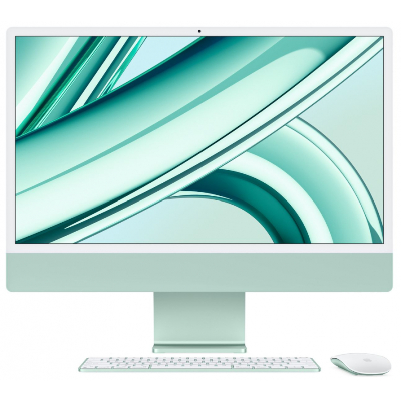 Apple iMac 24 2023 M3/8GB/256GB/M2 8-Core (MQRA3 - Late 2023) Green