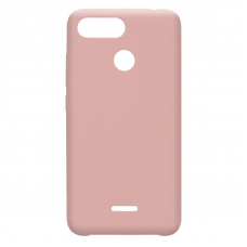 Чехол-накладка Xiaomi Redmi 6 Silicone Cover Pink Sand