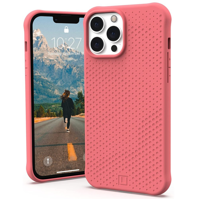 Чехол iPhone 13 Pro Max UAG (U) DOT  Clay Pink (Розовый)