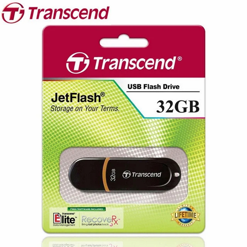USB Накопитель Transcend JetFlash 300 32GB Black