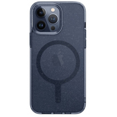 Чехол iPhone 15 Pro Max Uniq LifePro Xtreme MagSafe Tinsel Blue