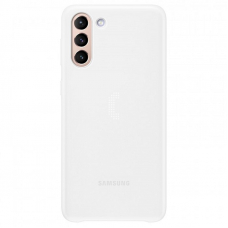 Чехол-накладка Galaxy S21 Plus LED Cover White