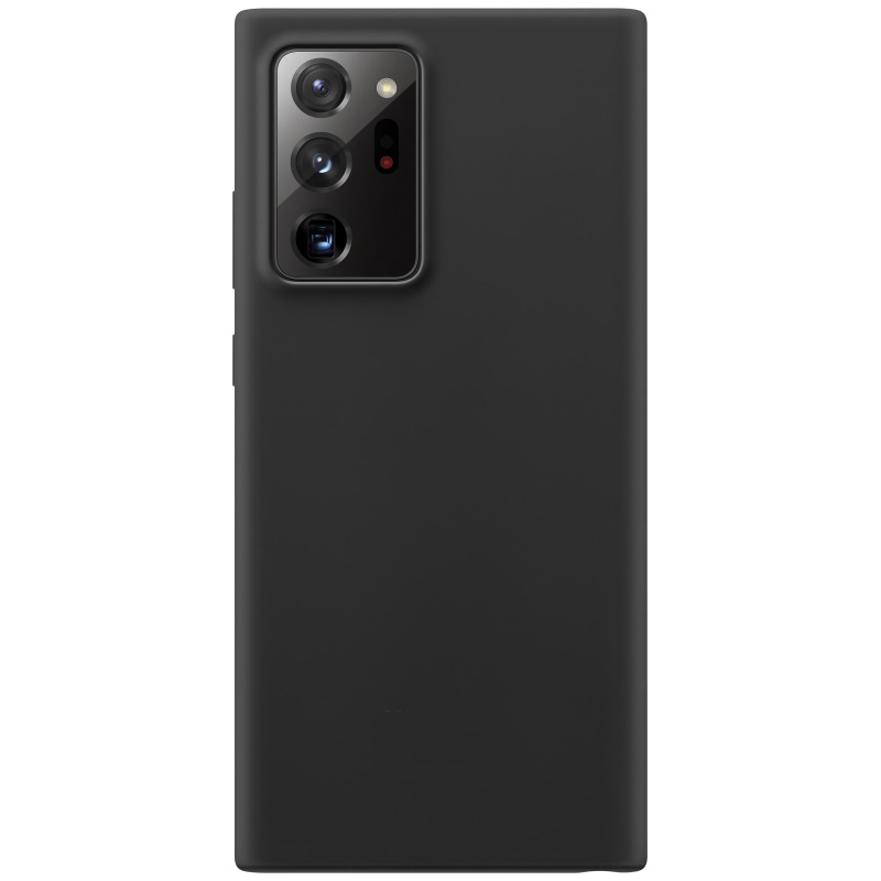 Чехол Galaxy Note 20 Ultra Silicone Cover Black Black (Черный)