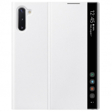 Чехол-книга Note 10 Clear View Cover White