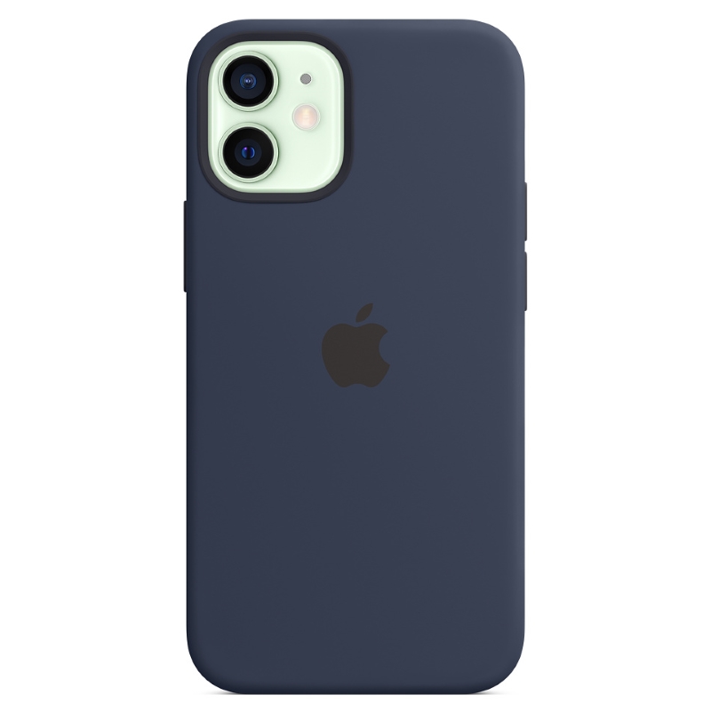 Чехол iPhone 12 mini Silicone Case MagSafe Deep Navy