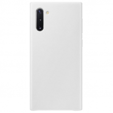 Чехол-накладка Galaxy Note 10 Leather Cover White