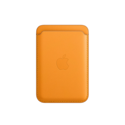 Чехол-бумажник Leather Wallet MagSafe California Poppy