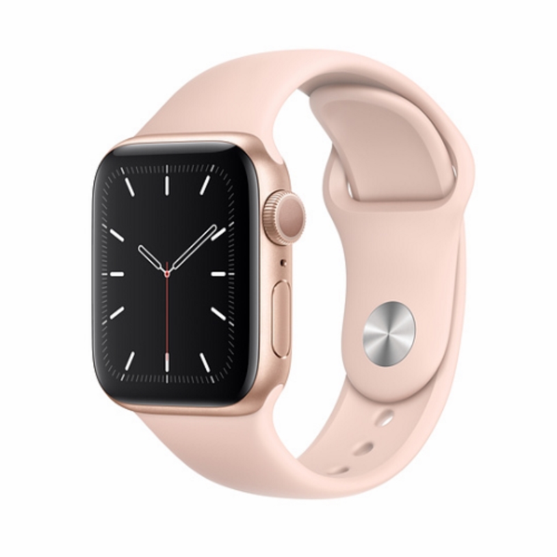 Apple Watch S5 40mm Gold Aluminum / Pink Sand Sport Band Идеальное Б/У