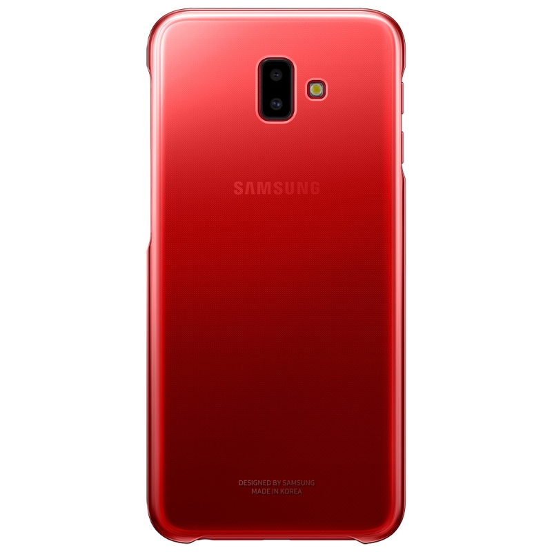 Чехол Galaxy J6 Plus Gradation Cover Red Red (Красный)