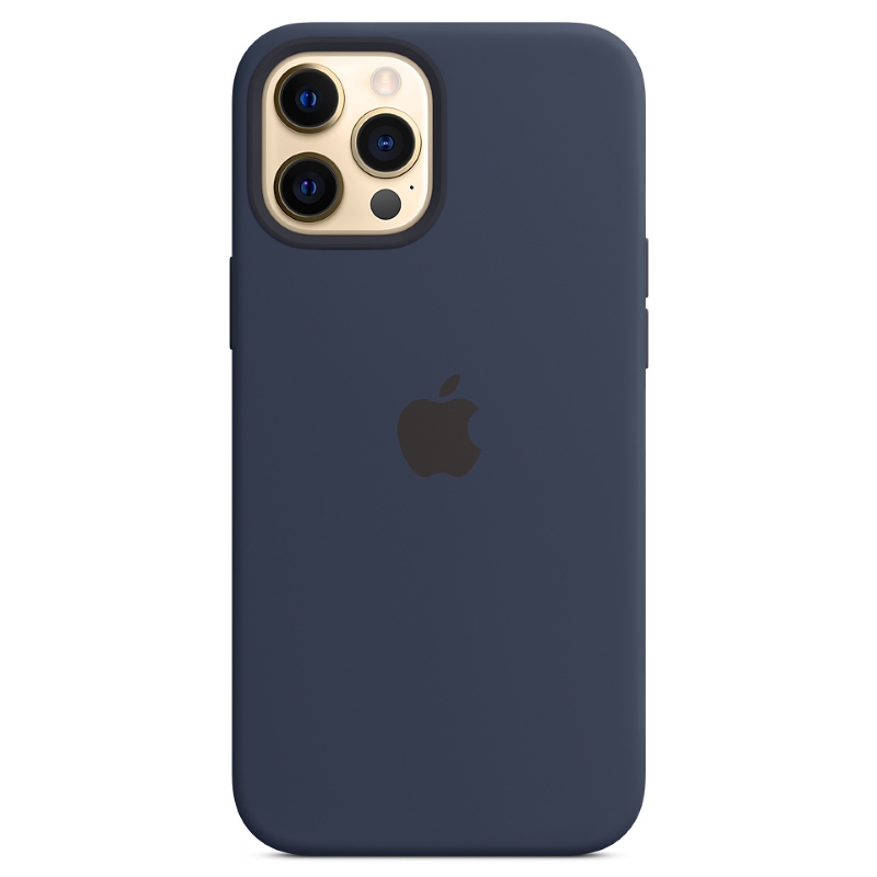 Чехол iPhone 12 Pro Max Silicone Case MagSafe Deep Navy