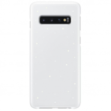 Чехол-накладка Galaxy S10 LED Back Cover White