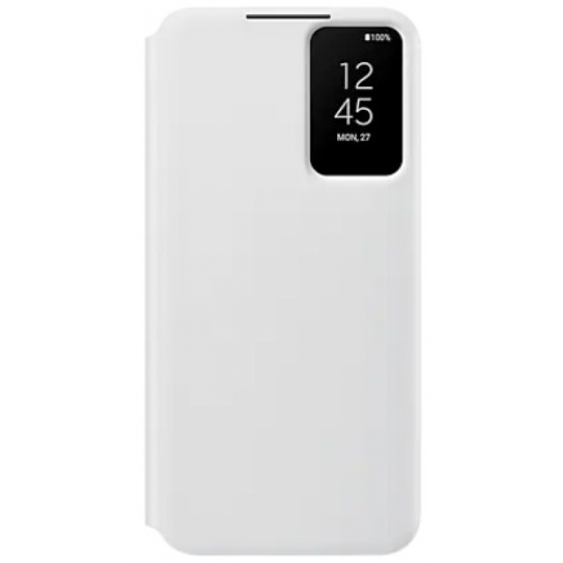 Чехол-Книга Galaxy S22 Plus Smart LED View Cover White (Оригинал) White (Белый)