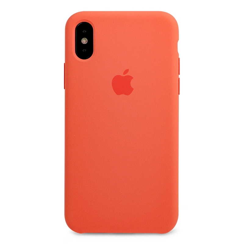 Чехол iPhone X/XS Silicone Case Peach