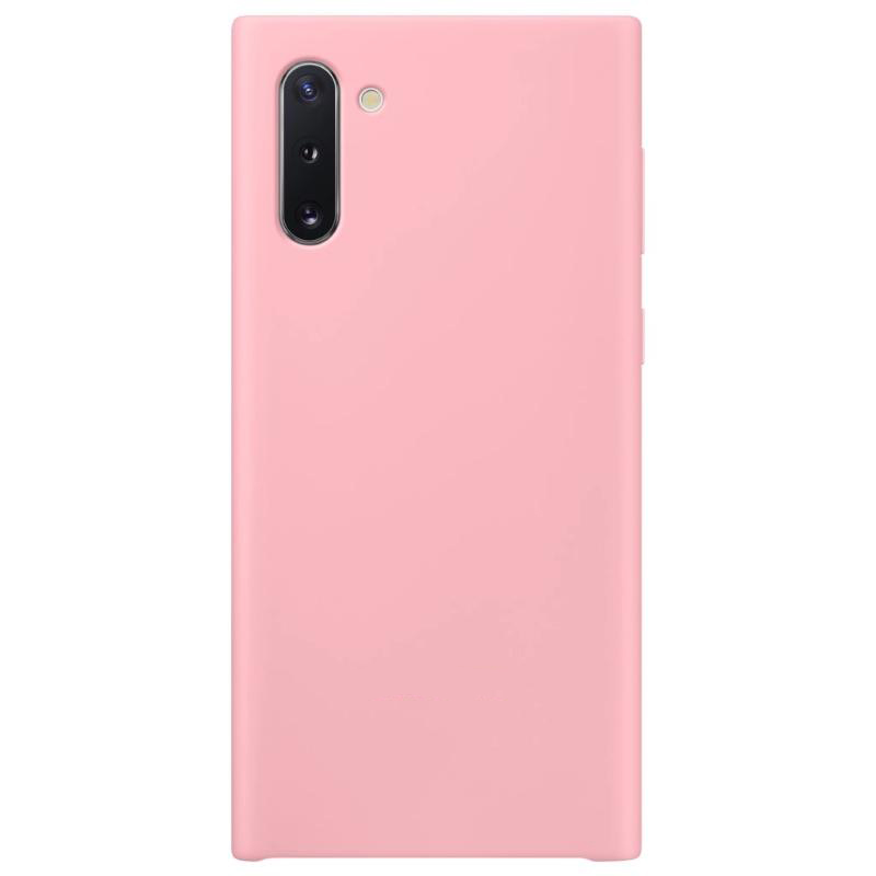 Чехол Galaxy Note 10 Silicone Cover Pink