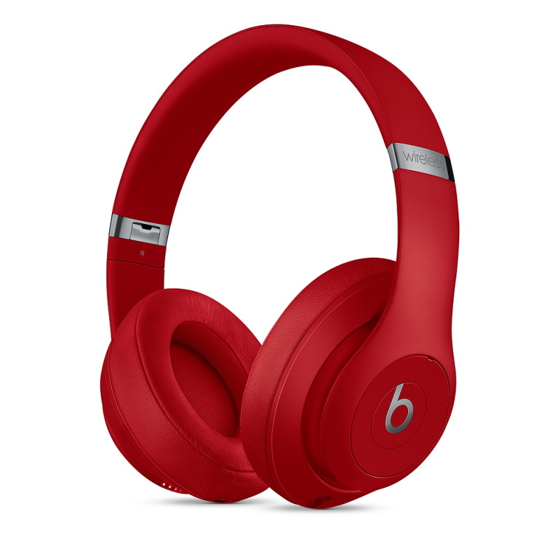 Beats Studio3 Wireless Over Ear Headphones Red
