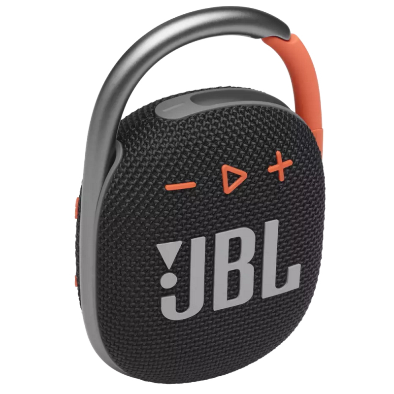 Портативная колонка JBL Clip 4 Black/Orange