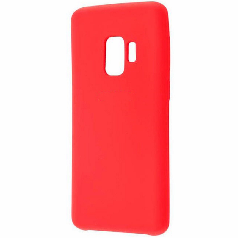 Чехол Galaxy S9 Silicone Cover Red Red (Красный)