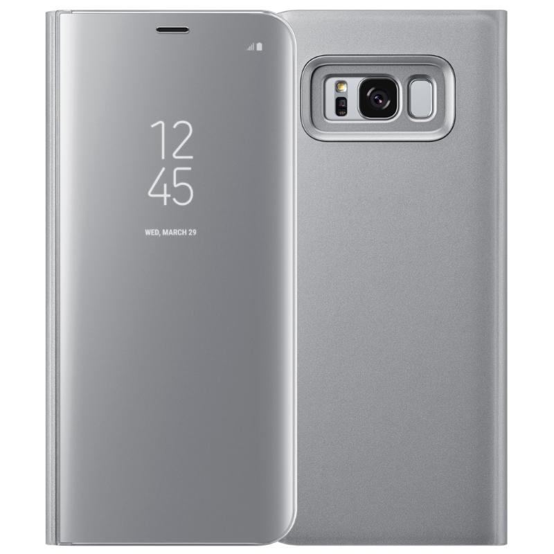 Чехол Galaxy S8 Plus Clear View Cover Silver