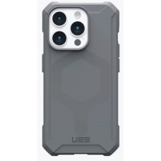Чехол iPhone 15 Pro UAG Essential Armor MagSafe Silver