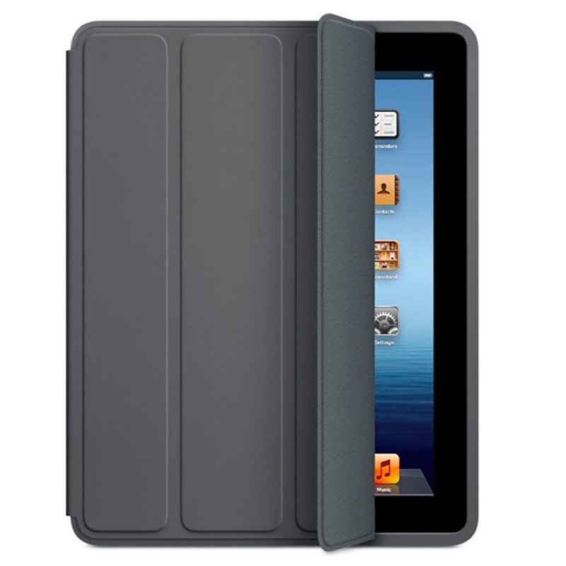 Чехол iPad 7/8 10.2 (I Love Case) Dark Gray Grey Gray (Серый)
