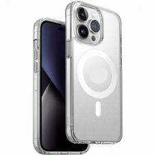 Чехол iPhone 14 Pro Uniq COEHL LUMINO Sparkling Silver