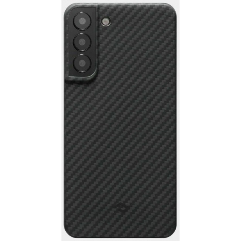 Чехол Galaxy S22 Pitaka MagEZ Case 2 Black Cray Black (Черный)
