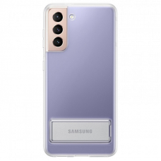 Чехол-накладка Galaxy S21 Clear Standing Cover Transparent