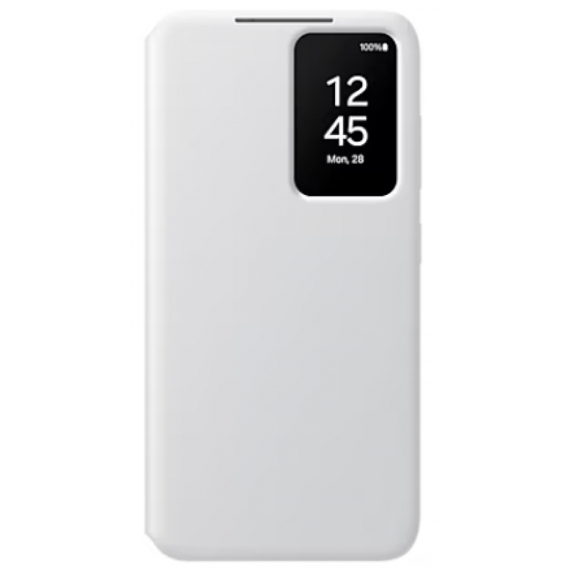 Чехол-Книга Samsung S23 Smart View Wallet Case Cream (Оригинал) White (Белый)