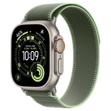 Apple Watch Ultra 3 (2025) 49mm Titanium Case / Green - Neon Trail Loop