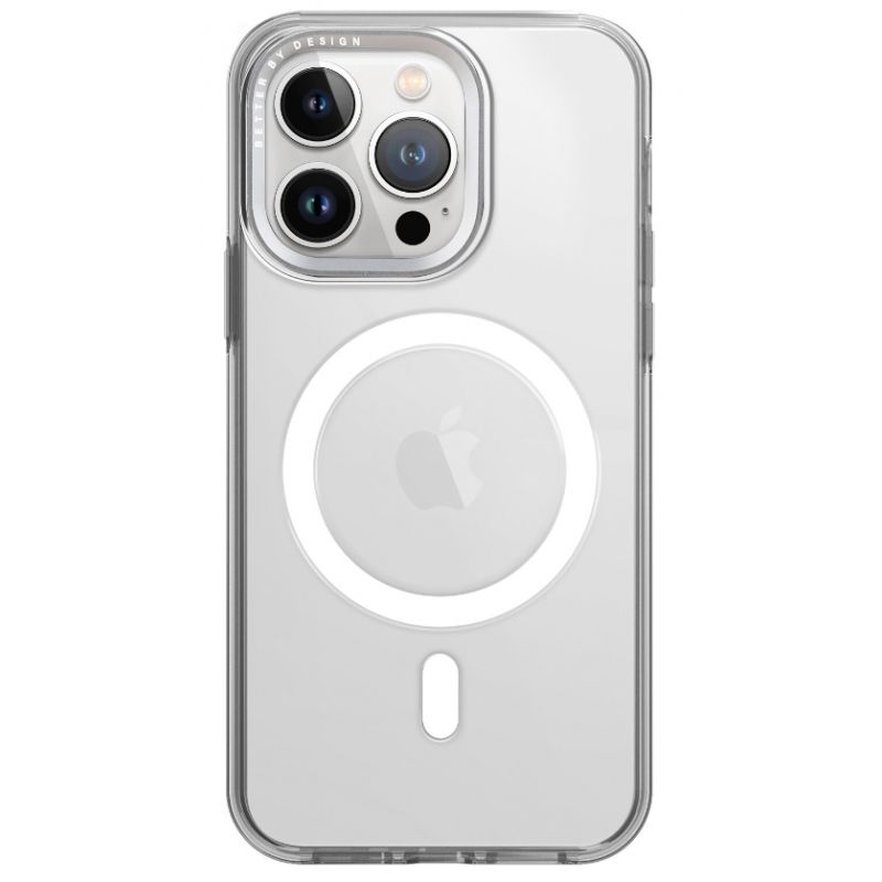 Чехол iPhone 15 Uniq Calio MagSafe Clear Clear (Прозрачный)