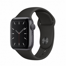 Apple Watch S5 40mm Space Gray Aluminum / Black Sport Band Идеальное Б/У
