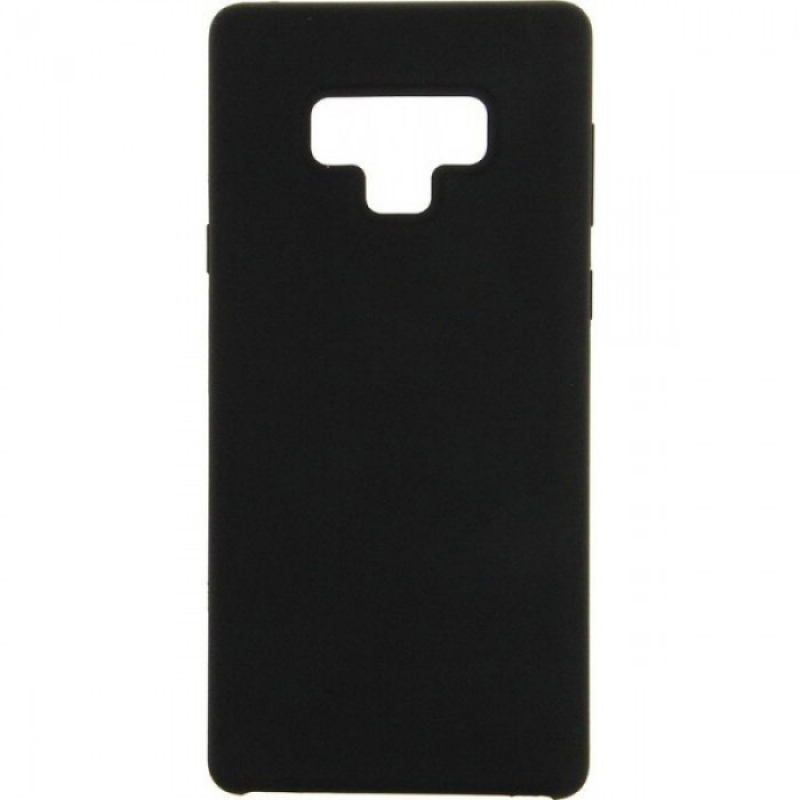 Чехол Galaxy Note 9 Silicone Cover Black Black (Черный)