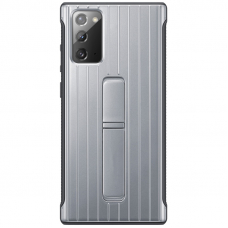 Чехол-накладка Galaxy Note 20 Protective Standing Cover Silver