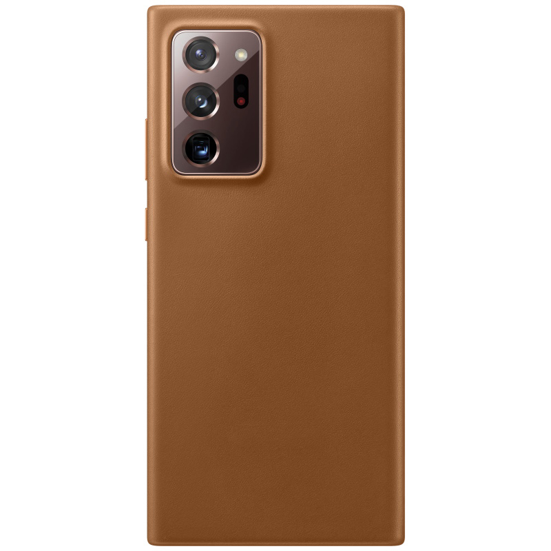 Чехол Galaxy Note 20 Ultra Leather Cover Tan 