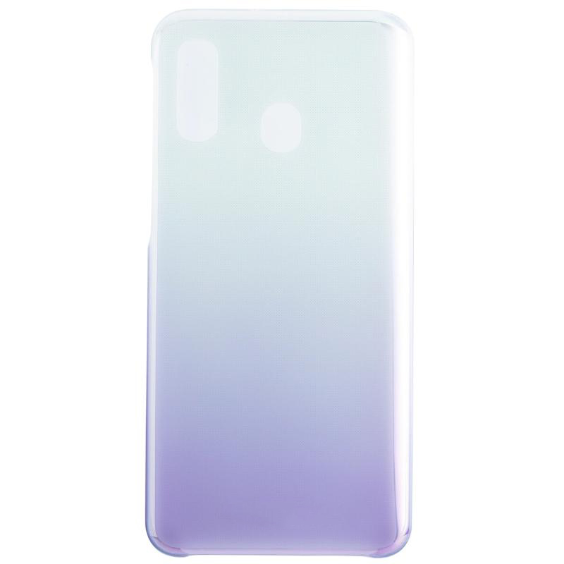 Чехол Galaxy A40 Gradation Cover Violet Purple (Фиолетовый)