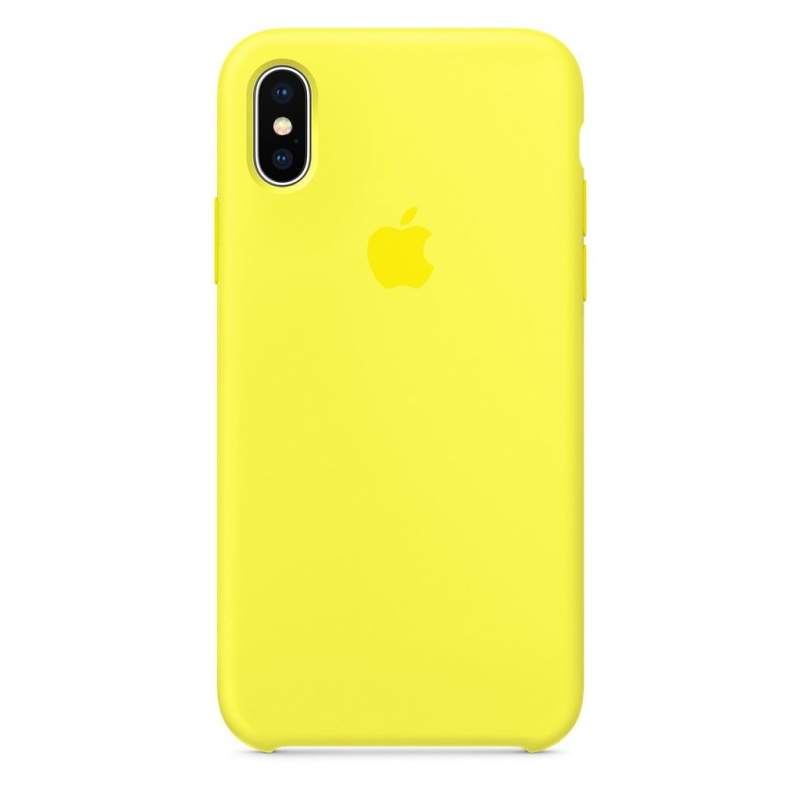 Чехол iPhone X/XS Silicone Case Flash