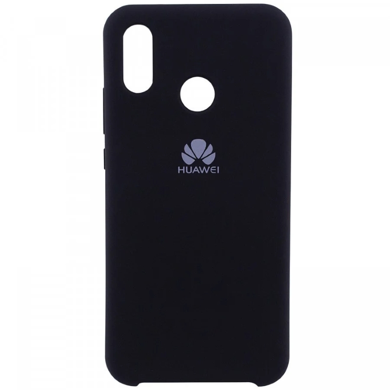 Чехол Huawei P30 lite Silicone Case Black Black (Черный)