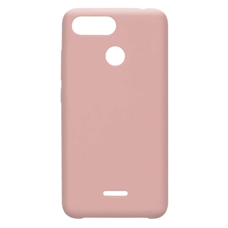 Чехол Xiaomi Redmi 6 Silicone Cover Pink Sand Pink (Розовый)