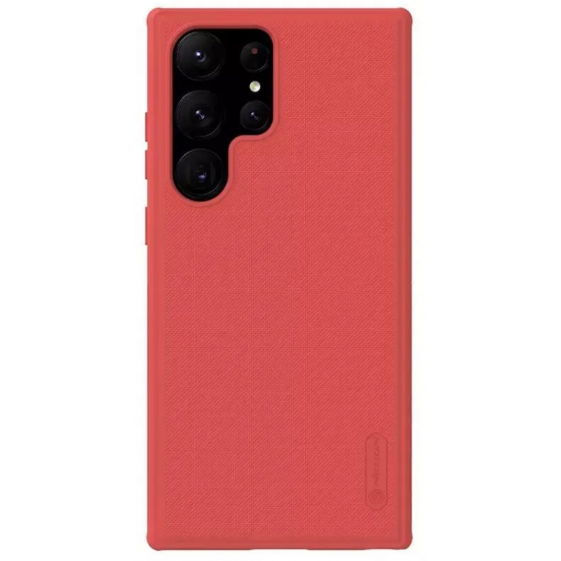 Чехол Samsung S23 Ultra Nillkin Frosted Shield Pro Red Red (Красный)