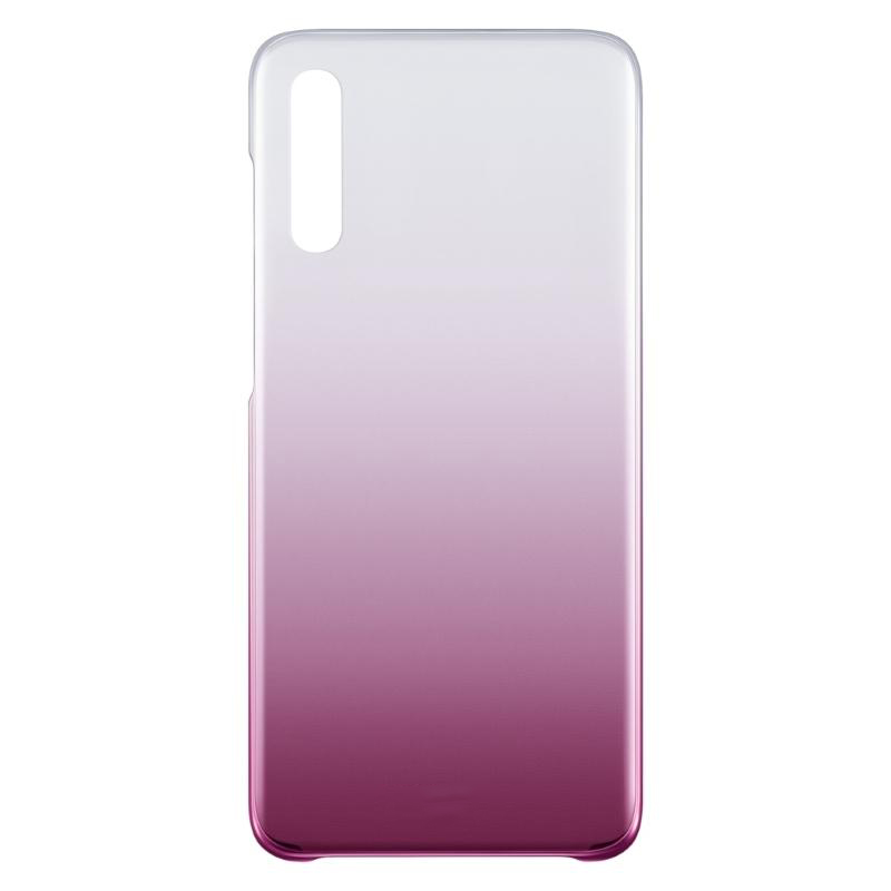 Чехол Galaxy A70 Gradation Cover Pink Pink (Розовый)