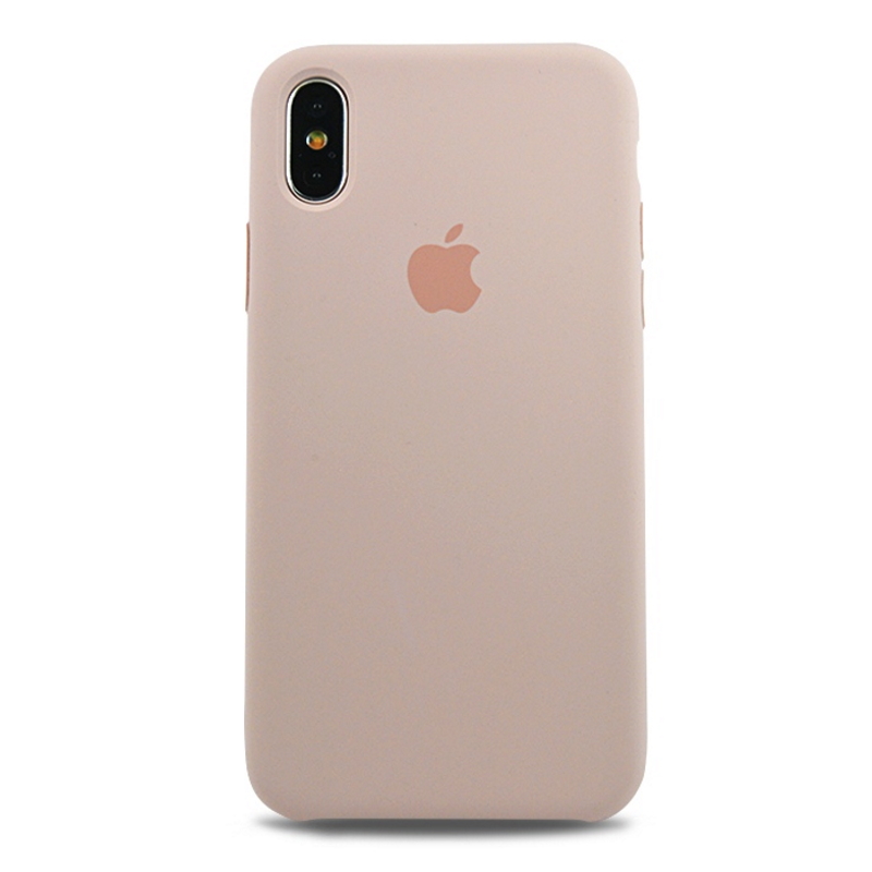 Чехол iPhone X/XS Silicone Case Pink Sand