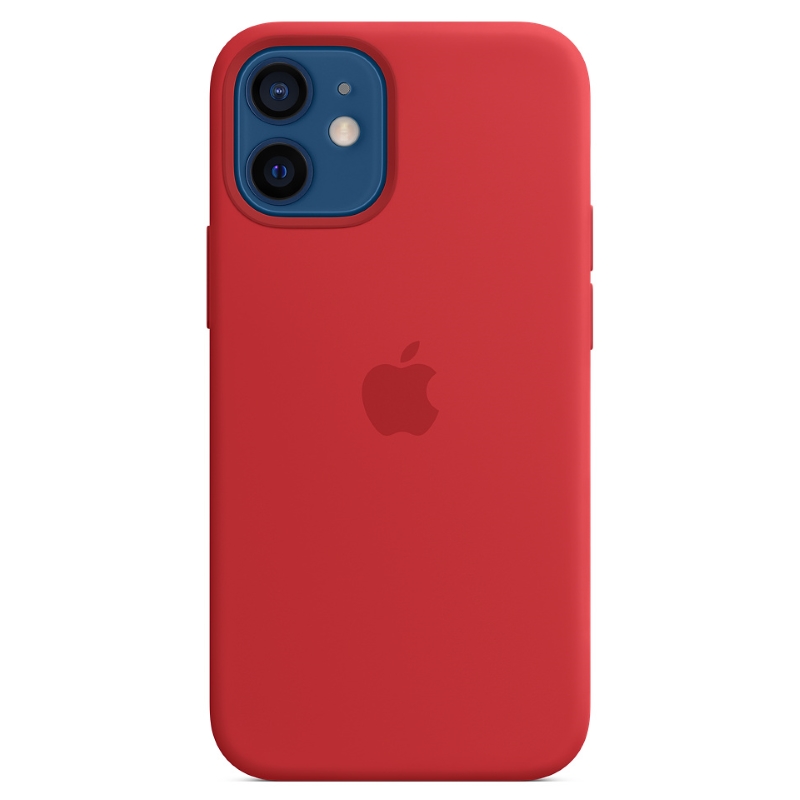 Чехол iPhone 12 mini Silicone Case MagSafe Red